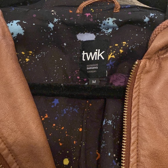 Excellent condition faux “leather” style jacket - Picture 4 of 4